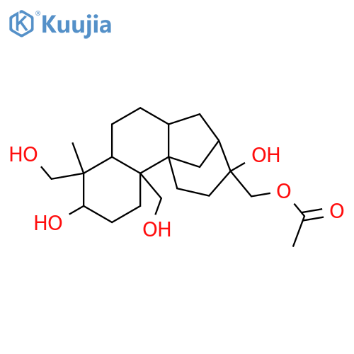 3,16,17,18,20-Aphidicolanepentol; (3α,16β)-form, 17-Ac structure