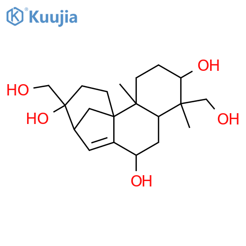 8(13)-Aphidicolene-3,7,16,17,18-pentol; (3α,7α,16β)-form structure