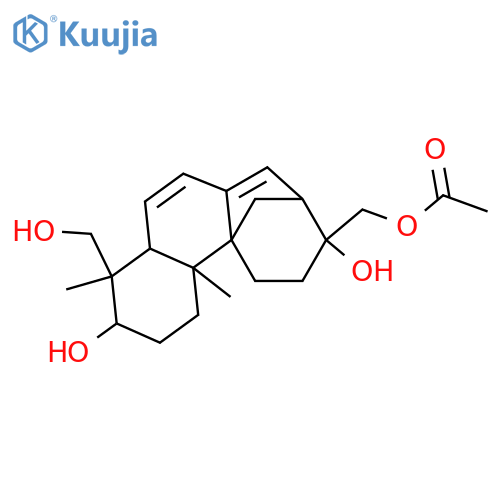 8(13)-Aphidicolene-3,16,17,18-tetrol; (3α,16β)-form, 6,7-Didehydro, 17-Ac structure