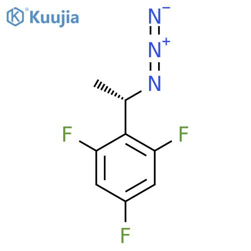 2-(1S)-1-azidoethyl-1,3,5-trifluorobenzene structure