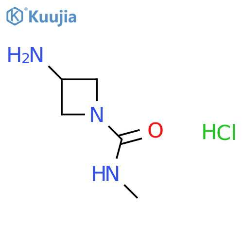 3-Amino-N-methylazetidine-1-carboxamide hydrochloride structure