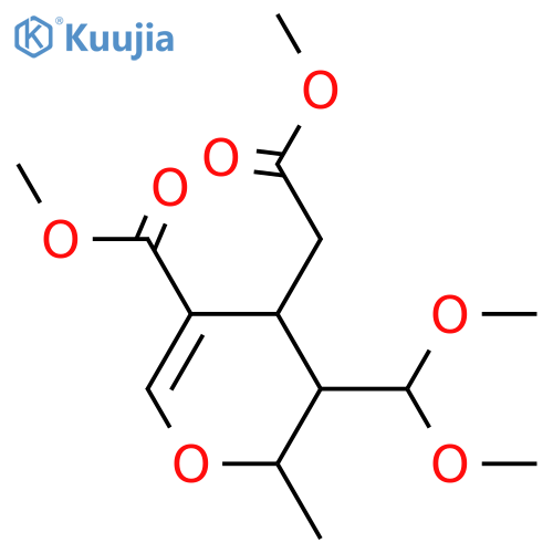 Liguluciridoid A; 7-Me ester analogue, 1-di-Me acetal structure
