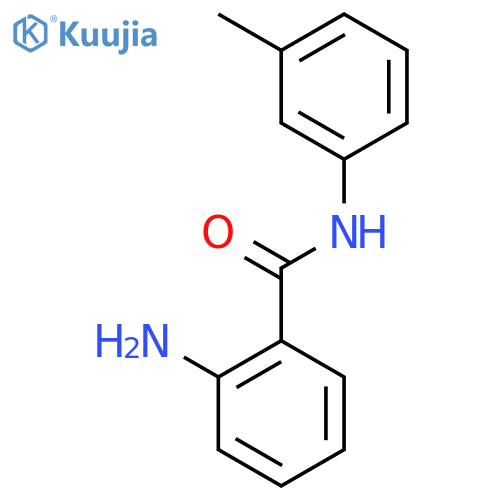 2-Amino-N-(3-methylphenyl)benzamide structure
