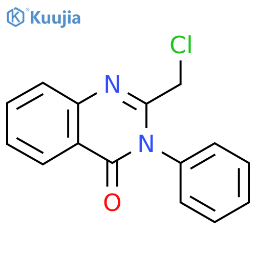 2-(Chloromethyl)-3-phenylquinazolin-4-one structure