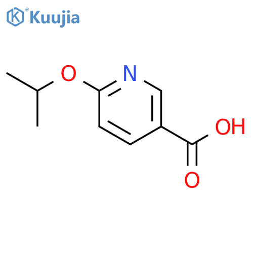 6-(propan-2-yloxy)pyridine-3-carboxylic acid structure