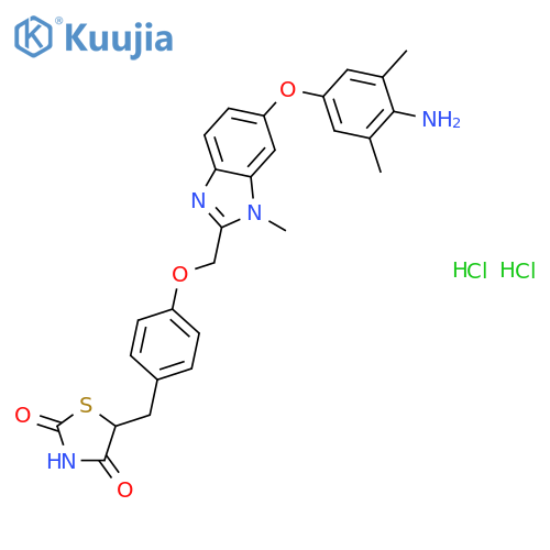 Inolitazone dihydrochloride structure