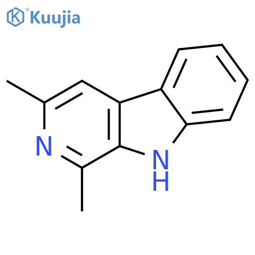 1,3-dimethyl-9H-Pyrido[3,4-b]indole structure