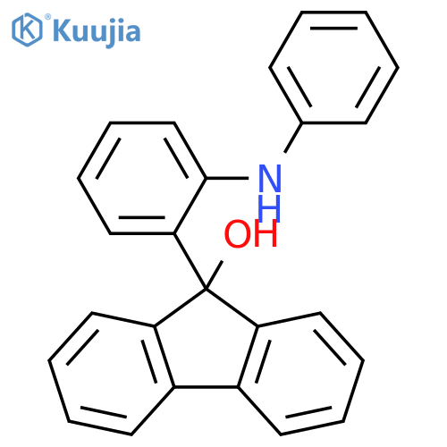 9H-Fluoren-9-ol, 9-[2-(phenylamino)phenyl]- structure
