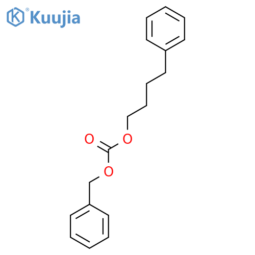 Carbonic acid, 4-phenylbutyl phenylmethyl ester structure