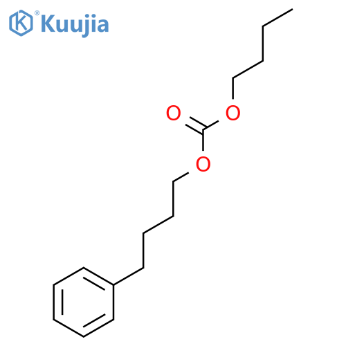 Carbonic acid, butyl 4-phenylbutyl ester structure