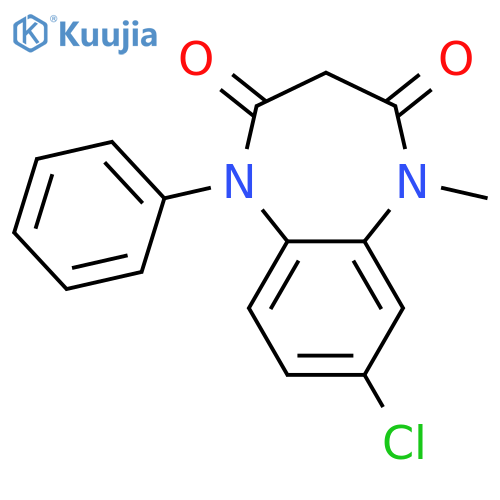 7-Deschloro-8-chloro Clobazam structure