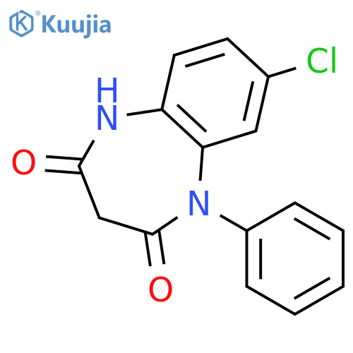 8-Chloro-1-phenyl-1H-1,5-benzodiazepine-2,4(3H,5H)-dione structure