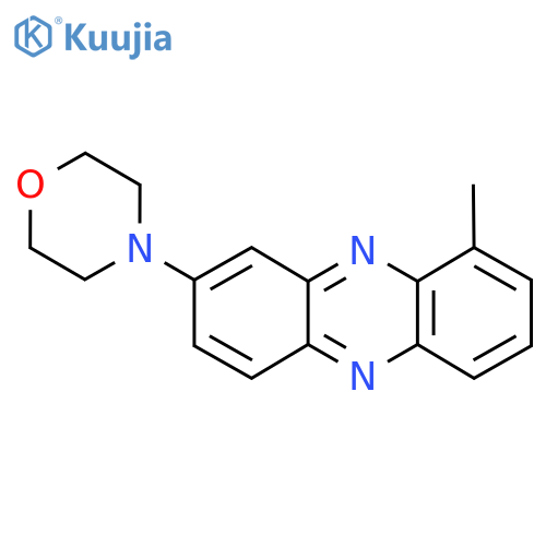 1-Methyl-8-morpholinophenazine structure