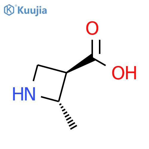 trans-2-methylazetidine-3-carboxylic acid structure