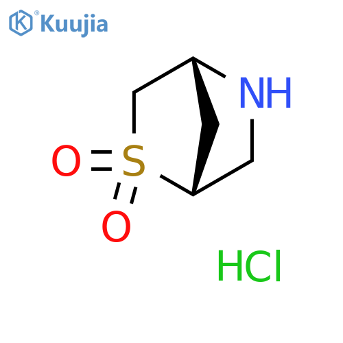 (1R,4R)-2λ?-thia-5-azabicyclo[2.2.1]heptane-2,2-dione hydrochloride structure