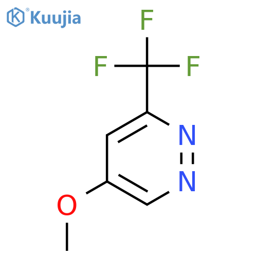 5-methoxy-3-(trifluoromethyl)pyridazine structure