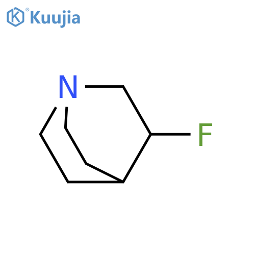 3-fluoro-1-azabicyclo[2.2.2]octane structure