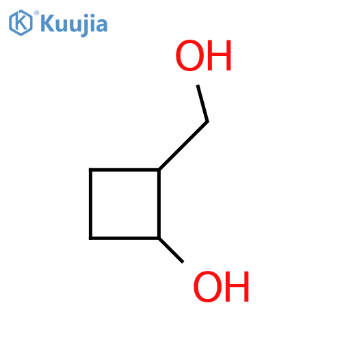 2-(Hydroxymethyl)cyclobutan-1-ol structure