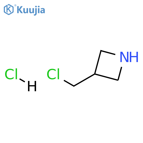3-(chloromethyl)azetidine hydrochloride structure
