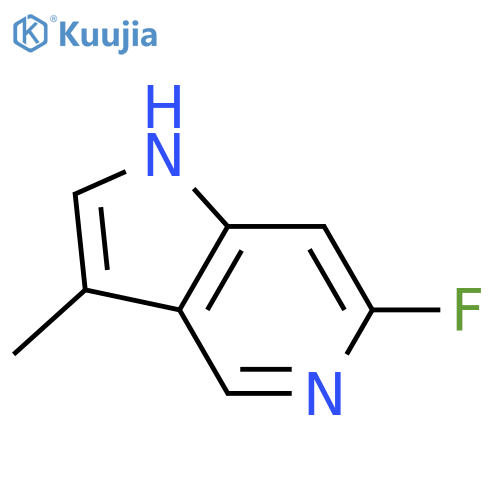 6-fluoro-3-methyl-1H-pyrrolo[3,2-c]pyridine structure