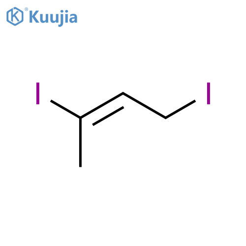 2-Butene, 1,3-diiodo- structure
