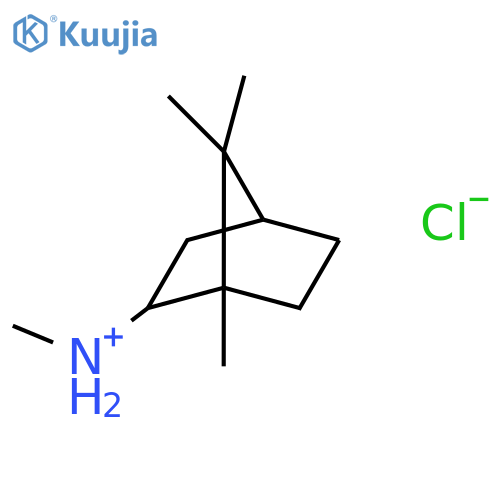 N,1,7,7-Tetramethylbicyclo2.2.1heptan-2-amine Hydrochloride structure
