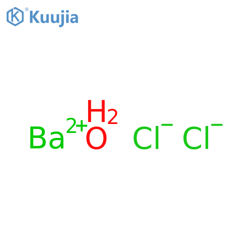 Barium chloride(BaCl2), monohydrate (9CI) structure