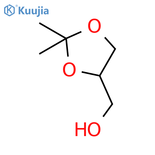 (S)-(+)-2,2-Dimethyl-1,3-dioxolane-4-methanol structure