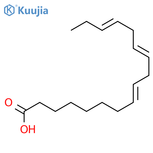 8,11,14-Heptadecatrienoicacid, (8Z,11Z,14Z)- structure
