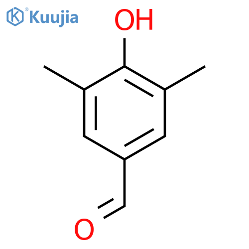 3,5-Dimethyl-4-hydroxybenzaldehyde structure