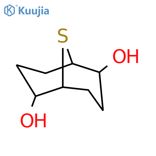 9-Thiabicyclo[3.3.1]nonane-2,6-diol,(endo,endo)- (9CI) structure