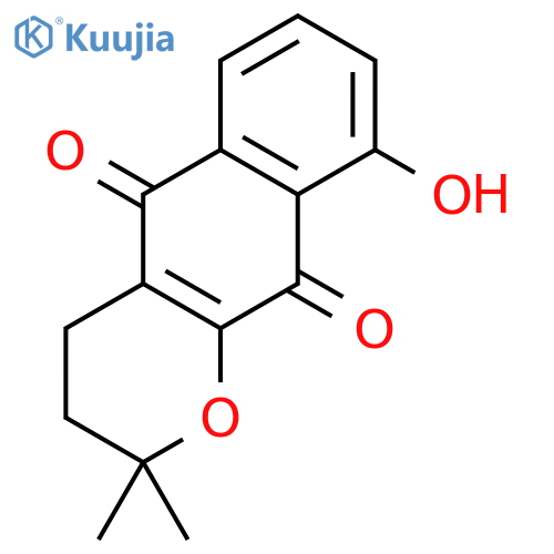 9-Hydroxy-alpha-lapachone structure