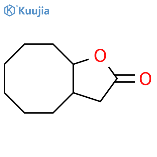 Cycloocta[b]furan-2(3H)-one, octahydro- structure