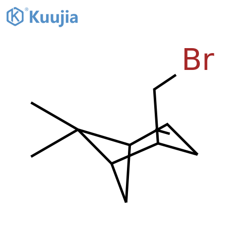 2-(bromomethyl)-6,6-dimethylbicyclo3.1.1hept-2-ene structure