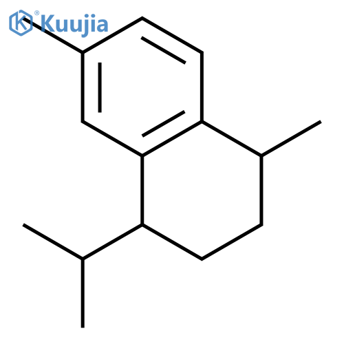 Naphthalene,1,2,3,4-tetrahydro-1,6-dimethyl-4-(1-methylethyl)-, (1R,4R)- structure