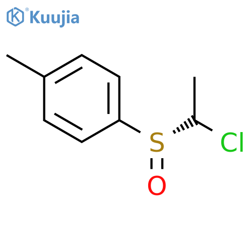 Benzene, 1-[(R)-(1-chloroethyl)sulfinyl]-4-methyl- structure