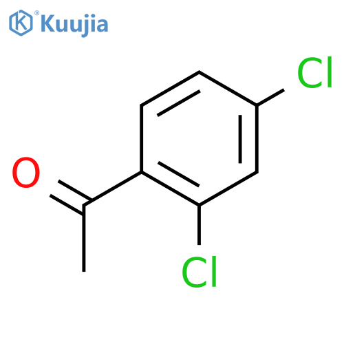 2',4'-Dichloroacetophenone structure