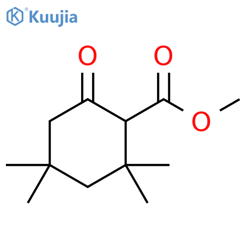 Methyl 2,2,4,4-Tetramethyl-6-oxocyclohexanecarboxylate (Contains Enolate Form) structure
