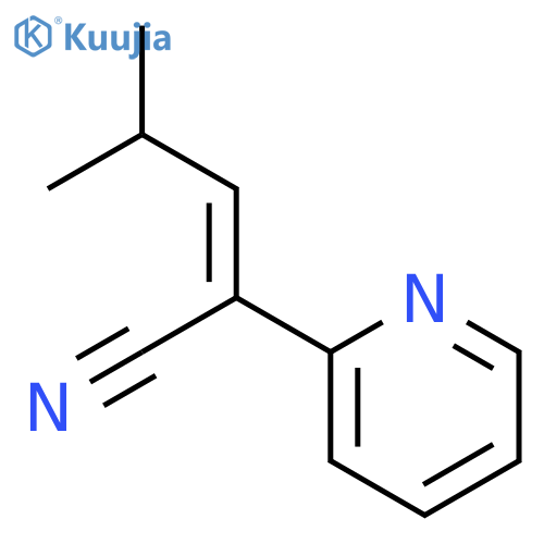 2-Pyridineacetonitrile,a-(2-methylpropylidene)- structure