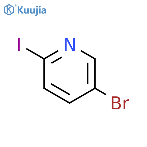 5-Bromo-2-iodopyridine structure