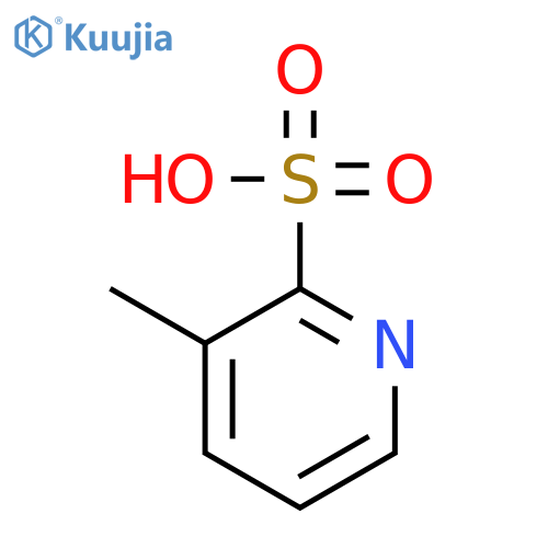 3-Methyl-pyridine-2-sulfonic Acid structure
