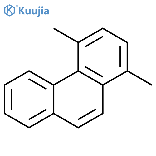 Phenanthrene,1,4-dimethyl- structure