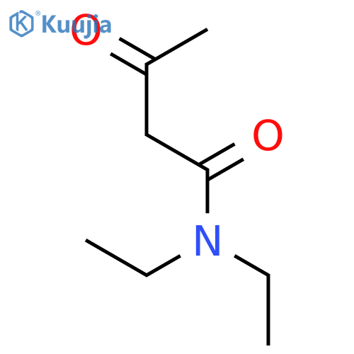 N,N-Diethylacetoacetamide structure
