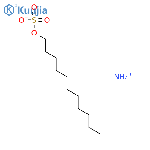 Ammonium dodecyl sulfate structure