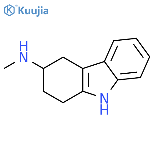 1H-Carbazol-3-amine,2,3,4,9-tetrahydro-N-methyl- structure