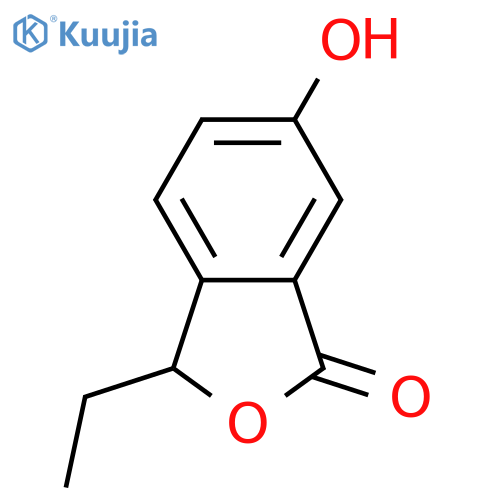 3-Ethyl-6-hydroxy-1(3H)-isobenzofuranone; (S)-form structure