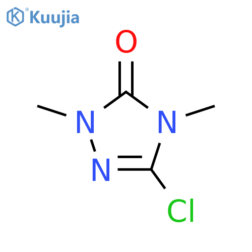 3-chloro-1,4-dimethyl-4,5-dihydro-1H-1,2,4-triazol-5-one structure