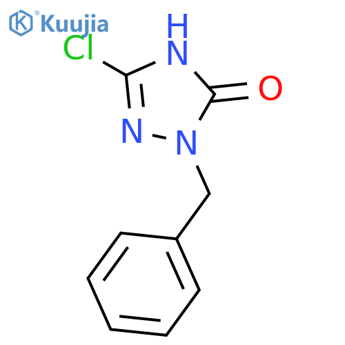 2-benzyl-5-chloro-2,4-dihydro-3H-1,2,4-triazol-3-one structure