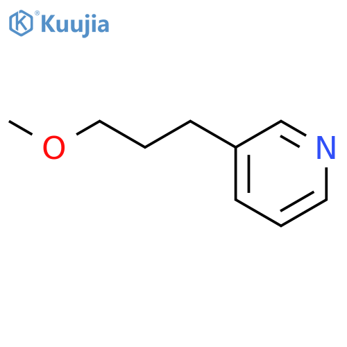 3-(3-methoxypropyl)-Pyridine structure