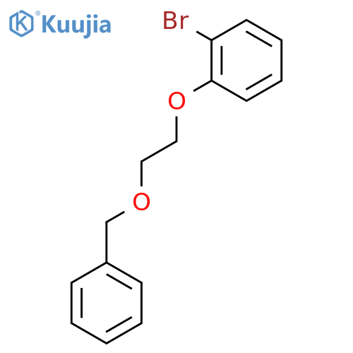 1-(2-(Benzyloxy)ethoxy)-2-bromobenzene structure